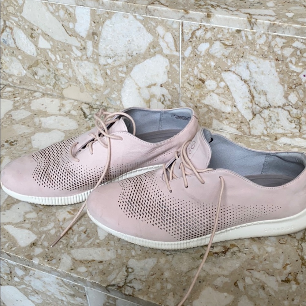 COLE HAAN pink sneakers! Excellent condition